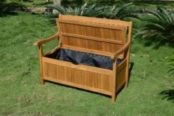 Ploß Aufbewahrungsbank, FSC-Akazie, 107 X 59 X 90 Cm, Inkl. Zinkbeschlägen -Garden Ease Wohnen Verkaufe 9 16526.jpg