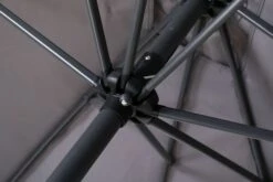 OUTFLEXX Mittelstockschirm, Hellgrau, Pulverbesch. Aluminium/Polyester PA-beschichtet, 270x150cm -Garden Ease Wohnen Verkaufe 9 18350.jpg