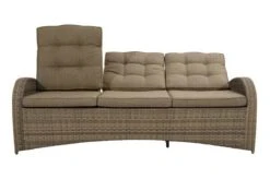 Ploß Rabida Comfort Dining / Lounge 3-Sitzer Sofa, Champagner-meliert, Polyrattan, 210x85x112 Cm, Verstellbar 28 Ploß Rabida Comfort Dining / Lounge 3-Sitzer Sofa, Champagner-meliert, Polyrattan, 210x85x112 Cm, Verstellbar -Garden Ease Wohnen Verkaufe 9 20164.jpg