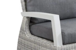 SIENA GARDEN Corido 2-Sitzer Sofa, Ice Grey, Alu / Gardino®-Geflecht, 136x83x88 Cm, Armlehne Rechts -Garden Ease Wohnen Verkaufe 9 20193.jpg