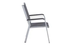 KETTLER Friends Esstischgarnitur, Silber/anthrazit, Alu/Textilene, Tisch 180/240 X 90 Cm, 8 Stapelsessel -Garden Ease Wohnen Verkaufe 9 21553.jpg