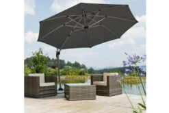 Schneider® SCHNEIDER Rhodos Rondo Ampelschirm, Anthrazit, Rund, Ø 350 Cm -Garden Ease Wohnen Verkaufe 9 6202 3.jpg